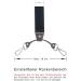 Buy Ausukler Heavy Duty Men's Suspenders - Extra Strong 3.5cm Wide Braces with Swivel Hook - Black - International Shipping Available - Buy Online on GoSupps.com
