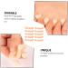 Healifty 10pcs Silicone Gel Bunion Spacer & Toe Correctors | Bunion Relief Pads for Overlapping Toes | Toe Protectors Isolation Pad - 9X3CM - Buy Online on GoSupps.com