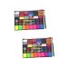 Beaupretty 2 Sets Painting Set Festival Pigment Face Painting Festival Makeup Paint Makeup Pigment Cosplay Pigment 20.50X14.60X1.50CMx2pcs Assorted Colorx2pcs