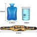 Cat Hot Water Bottle with Soft Waist Cover | Warm Water Bag for Hand Shoulder Legs Back & Neck - International Shipping - Buy Online on GoSupps.com