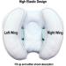 KAKIBLIN 2 in 1 Baby Travel Pillow - Adjustable Banana Shape Baby Neck Pillow for Newborns - Blue - Buy Online on GoSupps.com