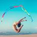 KINBOM 2pcs Dance Ribbons - 2m Gymnastics Ribbon Twirling Streamers for Kids - Rainbow Ribbon Dancer Wand Included - Buy Online on GoSupps.com