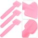 NOLITOY 6 Pcs Facial Mask Brush Skincare Applicator Clay Applicator Makeup Cream Spoon 10.00X3.00X1.30CMx2pcs Pinkx2pcs - Buy Online on GoSupps.com