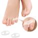 Buy Sgirl Little Toe Soft Silicone Orthotics - 2 Holes Bunion Tail Toe Straightener | Comfort & Support for All Feet - Buy Online on GoSupps.com