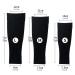 Buy Highly Elastic Calf Compression Sleeves for Men & Women | Shin Splint Support | Footless Calf Support Socks - Large Skin Color - Buy Online on GoSupps.com