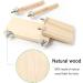 QUOZUO Bird Perches Stand Platform Natural Wood Parrot Toy Perch Stand Budgie Cage Accessories for parakeets Cockatiel Parrot - Buy Online on GoSupps.com