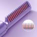 2024 Portable Mini Cordless Ceramic Hair Straightener Brush - 4000mAh Anion Technology Fast Heating - International Shipping Available - Buy Online on GoSupps.com