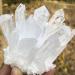 Home Natural White Quartz Crystal Cluster Specimen Home Goods (Size : 650-700g) - Buy Online on GoSupps.com