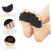 Buy Combined 4 Pairs of Women's High Heel Toe Socks | Fingerless Sandal Toe Covers | Black 10x7cm International Shipping Available! - Buy Online on GoSupps.com