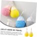 FOMIYES 4 pcs Mushroom Bath Balls - Soft Cartoon Body Scrubbers & Shower Puffs for Spa & Shower - Ideal for Kids and Adults - International Shipping Available - Buy Online on GoSupps.com