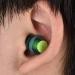 Buy Silicone Noise Reduction Earplugs - Soft Waterproof Reusable | Christmas Tree Shape - Blue & Yellow | Shop Internationally - Buy Online on GoSupps.com