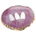 Jadpes Nail Art Plate - Resin Nail Art Palette with Natural Stone Pattern & Gold Rim - Red Nail Display Board for Creative Designs - Buy Online on GoSupps.com