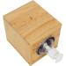 Single Bottle Lottery Warmer | Wooden Massage Oil Heater for Beauty Salons | EU Plug 100-240V - Buy Online on GoSupps.com