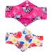 Reusable Menstrual Pads 5pcs - Washable Cloth Period Pads for Women | Eco-Friendly, Portable & Comfortable - Buy Online on GoSupps.com
