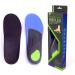 Heavy Duty Arch Support Orthotics Insoles for Men & Women | Gel Cushioning & Shock Absorption - Relief for Fasciitis | Fits Men's 5.5-6.5 & Women's 7.5-8.5 - Buy Online on GoSupps.com