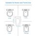 HEETA Portable Folding Potty Training Seat for Kids - Non-Slip, Travel-Friendly, Easy to Clean - Comfortable No-Gap Design (White) - Buy Online on GoSupps.com