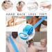 Silicone Body Scrubber with Dual-Sided Design | Durable Exfoliating Shower Bath Belt | 80cm Body Scrub for Full Body Washing & Massage | Back Cleaning Coverage - Buy Online on GoSupps.com