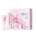 Japanese Cherry blossoms Skin Care 5-piece Set - Cleaning Eye Cream Face Cream Toner Sunscreen, anti-dark circles cream, eye contour cream, 150ML