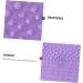 DOITOOL Make up Makeup Washing Tool Makeup Brush Scrubber Make up Kit Portable Washing Tool Scrubber Circle Brush Makeup Sponge Makeup Tools Makeup Brush Mat Washer 10*10cm Purple - Buy Online on GoSupps.com