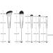 Makeup Brush Set Metal Handle Brush Set Unique Beads Foundation Brush Set Comfortable Grip Contour Brush Multipurpose Makeup Brush Kit for Contour Eyeshadow Foundation Lipstick Loose Powder Silver handle - Buy Online on GoSupps.com