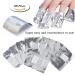 Akoak 100pcs Aluminium Foil Nail Polish Remover Wraps - Soak Off Acrylic Gel Removal Tool - Buy Online on GoSupps.com