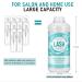 600ml Lash Shampoo Bulk - Gentle Eyelash Cleanser for Extensions & Safe Makeup Remover - Foaming Formula for Salon & Home Use (Unscented - Buy Online on GoSupps.com