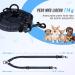 Slowton Adjustable Double Dog Leash for 2 Dogs 360 Rotatable Reflective No Splinters Perfect for Small Dogs (3-9 kg) Blue - Buy Online on GoSupps.com