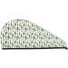 Christmas Cactus Microfiber Hair Towel | Super Absorbent & Quick Dry Wrap for Long Curly & Thick Hair - Buy Online on GoSupps.com