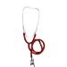 Certified Clinical Quality Blood Pressure Monitor with Red Double Head Stethoscope Upper Arm 1-Tube Design | International Shipping Available - Buy Online on GoSupps.com