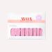 Avoa Beauty Nail Film - I Pink You re Marelous | Pink & White Marble Nail Art | 16 Self-Adhesive Long-Lasting Nail Wraps - Shop Internationally! - Buy Online on GoSupps.com