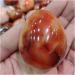 Crystal 1pc Stones 45mm Carnelian Agate Stones Orange Red Natural Sparkling Crystal Stone - Buy Online on GoSupps.com