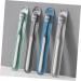 Buy Homsfou 4-Tooth Hygiene Toothbrush for Men - Lightweight Manual Travel Toothbrush | Adult Oral Care - Buy Online on GoSupps.com