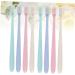 Frcolor 8-Piece Vegan Organic Travel Toothbrush Set - Portable Gum Care Brushes for Couples & Camping - Buy Online on GoSupps.com