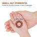 Spiral Hair Ties for Thick Hair - Strong Grip Ponytail Holders (8Pcs, 4 Colors) | No Crease Coil Hair Ties for Girls and Women - Buy Online on GoSupps.com