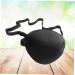 FOMIYES 2pcs Lazy Eye Cover Amblypia Eye Patch Single Eye One Eye Patch Adult Amblyopia Patches Pirate Black - Buy Online on GoSupps.com