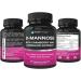 D-Mannose Capsules with Cranberry & Dandelion - 600mg Per Cap - UTI Support - 120 Veggie Caps - Buy Online on GoSupps.com