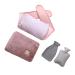 DCQRY heat bottle PVC heat pocket with soft waist cover hot water bag pocket for pain relief for the neck back shoulder and legs waist warm
