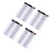 Healeved Fake Eyebrow Stickers 4pcs Eyebrow Stickers Waterproof Eyebrow Transfers 4 Transfer Paper with Ink Tool Hair