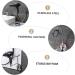 Alipis Adjustable Blow Bathroom Storage Suction Hair Stand Cup Steel Holder Dryer Rack Hands - Buy Online on GoSupps.com