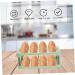 Healeved Box Egg Carton Eggs Fridge Egg Container Egg Rack Egg Tray Holder Kitchen Egg Plate re-usable Green 22.3X10.1X8.9CM - Buy Online on GoSupps.com