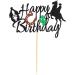 Arthsdite Cowboy Happy Birthday Cake Topper Little Cowboy Cake Topper Boot Shooting Western Theme Cake Decorations Black Glitter Decors for Kids Boy Men Birthday Party Supplies - Buy Online on GoSupps.com