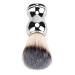 Handmade Shaving Brush with Silver Handle - Premium Anggrek Razor Brush for Salons & Home Use - Buy Online on GoSupps.com