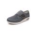 DENACARE Men's Wide Width Shoes with Adjustable Closure Lightweight for Diabetic Edema Plantar Fasciitis Bunions Arthritis Swollen Feet-SM3 13 Wide Grey