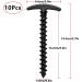 10 Pack T-Shape Spiral Tent Stakes - Ground Anchors for Camping, Hiking, and Canopies - Buy Online on GoSupps.com