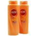 Sedal Co-Creations Shampoo Instant Restoration with Keratin Rapairs Damaged Hair 2-Pack of 22 FL Oz 2 Bottles