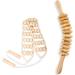 Beeryfun Maderotherapy Set - 2-Piece Wood Massage Device & Roller for Cellulite Relief - Natural Pain Relief for Neck Legs and Back - Buy Online on GoSupps.com