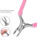 Nail Cuticle Trimmer Hygienic Built-in Spring Cuticle Trimmer with Protective Cover for Nail Salon (Pink) - Buy Online on GoSupps.com
