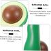 Beavorty 2 STK Massage Globe & Deep Tissue Roller | Portable Foot & Face Massage Tools | Yoga & Body Relaxation | Green Glass Pearls - Buy Online on GoSupps.com