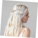FRCOLOR Set of 2 Bridal Combs Rhinestone Hair Side Comb Bridal Hair Clips Crystal Hair Pin Hair Clip Tiara Bridal Hair Comb Wedding Headpiece Vintage Hair Accessories Flowers Headpiece - Buy Online on GoSupps.com