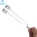 Dreld 136.1Hz Tuning Fork Set - Aluminum Weighted Chakra Fork with Silicone Hammer Bag & Cleaning Cloth for DNA Repair & Sound Therapy - Buy Online on GoSupps.com
